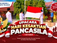 Hari Kesaktian Pancasila: Merawat Kebinekaan dan Menjaga Keutuhan NKRI di SMAN 1 Dente Teladas