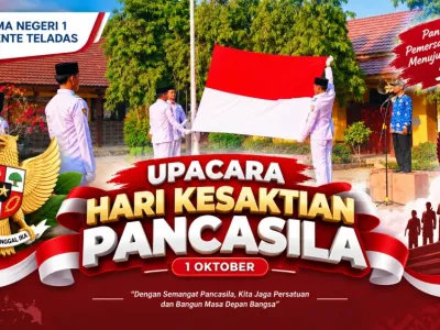 Hari Kesaktian Pancasila: Merawat Kebinekaan dan Menjaga Keutuhan NKRI di SMAN 1 Dente Teladas