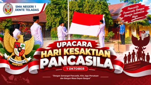 Hari Kesaktian Pancasila: Merawat Kebinekaan dan Menjaga Keutuhan NKRI di SMAN 1 Dente Teladas